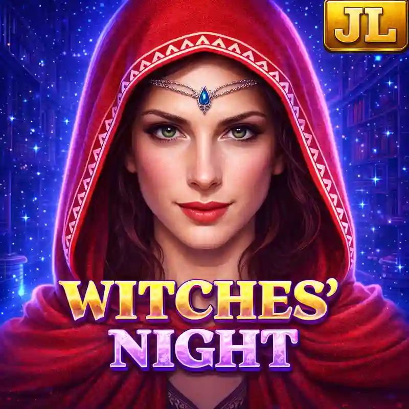 Witches Night online slot game interface at winehq